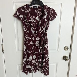 Dollz And Dames Floral Printed Wrap Dress